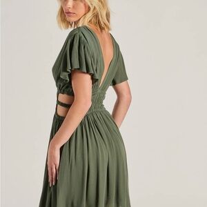 Windsor Olive Dress